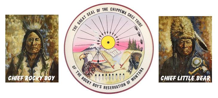 Chippewa Cree Bear Paw Fish Game Home